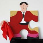 Toréador, peinture acrylique de Christine