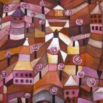 Roseraie, d'après Paul Klee, de Sylvette