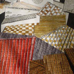 Dessin à l'encre de Sandrine